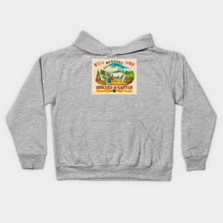 Mustang Liniment Advertising Poster Kids Hoodie